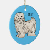 Afbeelding van de Havanese cartoon Keramisch Ornament (Rechts)