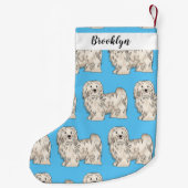 Afbeelding van de Havanese cartoon Kleine Kerstsok (Achterkant)