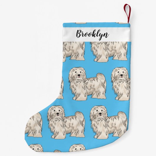 Afbeelding van de Havanese cartoon Kleine Kerstsok (Achterkant)