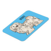 Afbeelding van de Havanese cartoon Magneet (Linkerzijde)