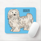 Afbeelding van de Havanese cartoon Muismat (Met muis)