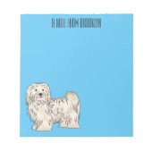 Afbeelding van de Havanese cartoon Notitieblok (Voorkant)