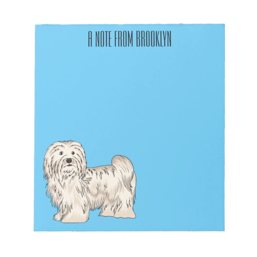 Afbeelding van de Havanese cartoon Notitieblok (Voorkant)