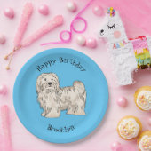 Afbeelding van de Havanese cartoon Papieren Bordje (Feest)