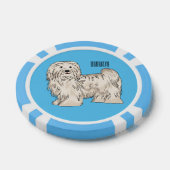 Afbeelding van de Havanese cartoon Poker Chips (Enkel)