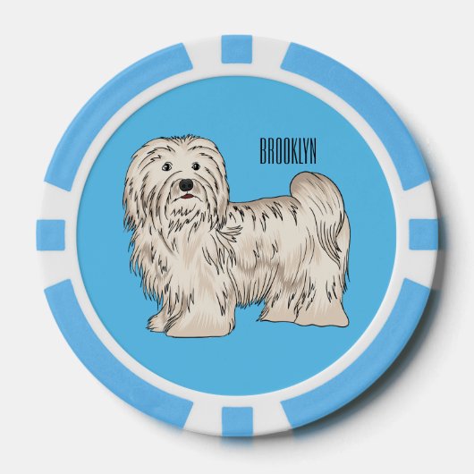Afbeelding van de Havanese cartoon Poker Chips (Voorkant)