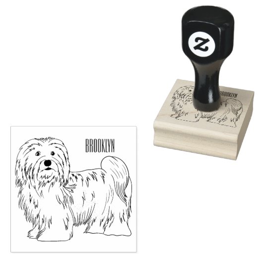 Afbeelding van de Havanese cartoon Rubberstempel (Gestempeld)