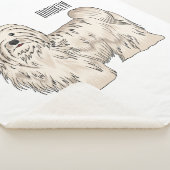 Afbeelding van de Havanese cartoon Sherpa Deken (3/4)