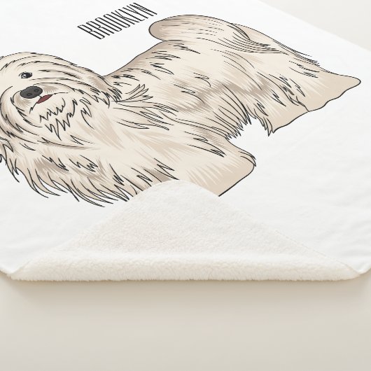 Afbeelding van de Havanese cartoon Sherpa Deken (3/4)