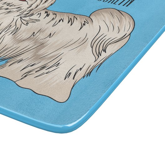 Afbeelding van de Havanese cartoon Snijplank (Hoek)