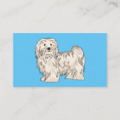 Afbeelding van de Havanese cartoon Visitekaartje (Achterkant)