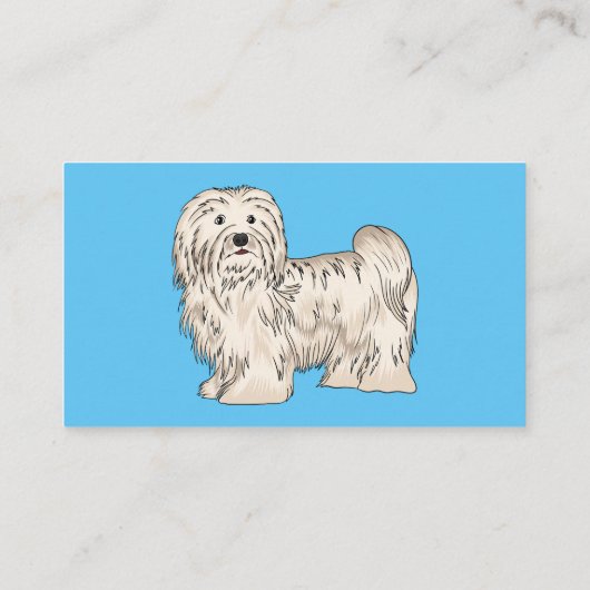 Afbeelding van de Havanese cartoon Visitekaartje (Achterkant)