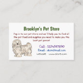 Afbeelding van de Havanese cartoon Visitekaartje (Voorkant)