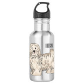 Afbeelding van de Havanese cartoon Waterfles (Voorkant)