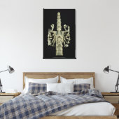 Afbeelding van de Hindu Goddess Kali Canvas Afdruk (Insitu (Slaapkamer))