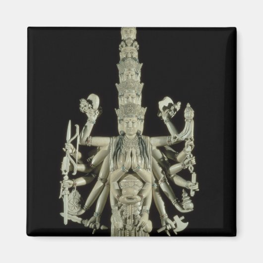 Afbeelding van de Hindu Goddess Kali Magneet (Voorkant)