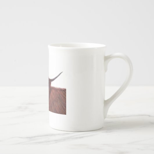 Afbeelding van de hoge koe porselein kop (Rechts)