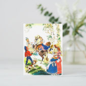 afbeelding van de Horseback-rider Briefkaart (Staand voorkant)