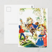 afbeelding van de Horseback-rider Briefkaart (Voorkant / Achterkant)