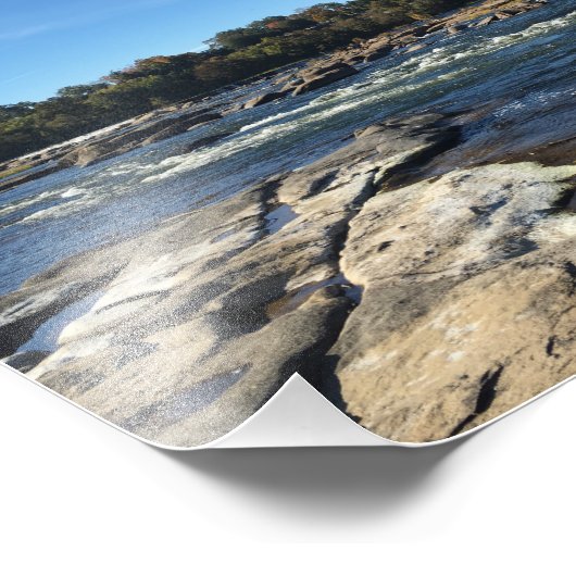 Afbeelding van de James River Foto Afdruk (Hoek)