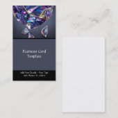 Afbeelding van de juwelen van Amethyst en Gemstone Visitekaartje (Voorkant / Achterkant)