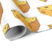 Afbeelding van de kaascartoon cadeaupapier (Rol Hoek)