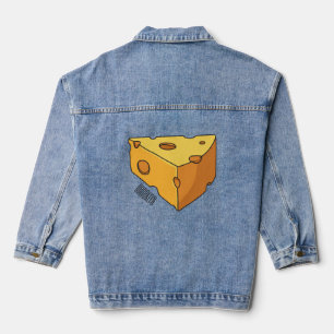 Afbeelding van de kaascartoon denim jacket