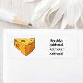 Afbeelding van de kaascartoon etiket (Insitu)