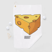 Afbeelding van de kaascartoon golfhanddoek (Insitu)