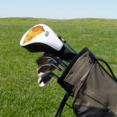 Afbeelding van de kaascartoon golfheadcover (Insitu)
