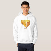 Afbeelding van de kaascartoon hoodie (Voorkant volledig)