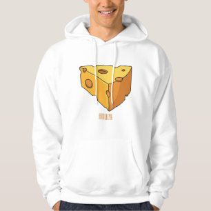 Afbeelding van de kaascartoon hoodie