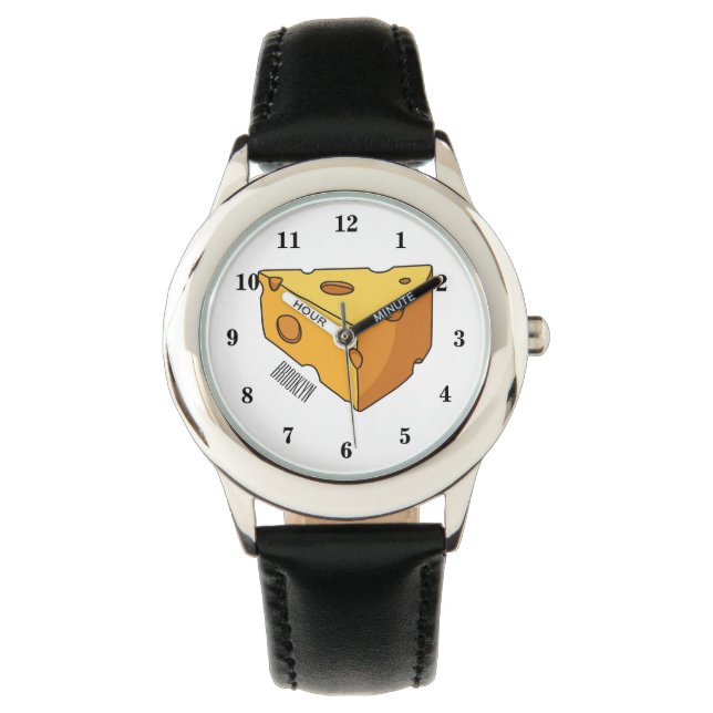 Afbeelding van de kaascartoon horloge (Voorkant)