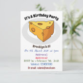 Afbeelding van de kaascartoon kaart (Staand voorkant)