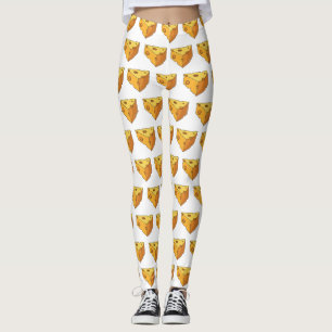 Afbeelding van de kaascartoon leggings