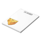 Afbeelding van de kaascartoon notitieblok (Linkerzijde)