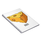 Afbeelding van de kaascartoon notitieboek (Rechterzijde)