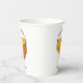 Afbeelding van de kaascartoon papieren bekers (Rechts)