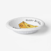 Afbeelding van de kaascartoon papieren kommen (Gebogen)