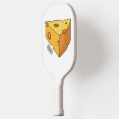 Afbeelding van de kaascartoon pickleball paddle (Links)