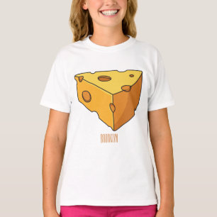 Afbeelding van de kaascartoon t-shirt