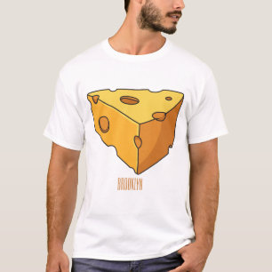 Afbeelding van de kaascartoon t-shirt