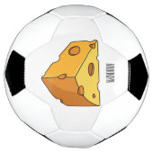 Afbeelding van de kaascartoon voetbal (Gedraaid)