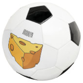 Afbeelding van de kaascartoon voetbal (Drie kwart)