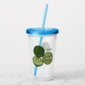 Afbeelding van de Kaffir-limoen Acryl Drinkbeker (Achterkant)