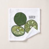Afbeelding van de Kaffir-limoen Bad Handdoek (Wasdoekje)