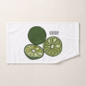 Afbeelding van de Kaffir-limoen Bad Handdoek (Handdoek)