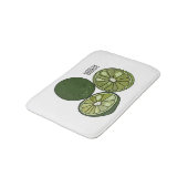 Afbeelding van de Kaffir-limoen Badmat (Gekanteld)