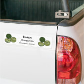 Afbeelding van de Kaffir-limoen Bumpersticker (Op Truck)