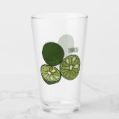Afbeelding van de Kaffir-limoen Glas (Voorkant)
